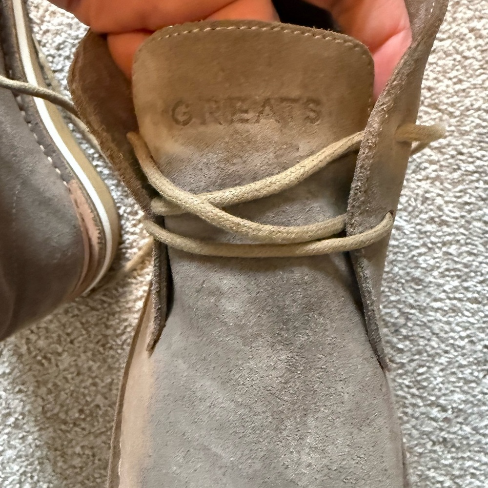 Men’s Greats Brooklyn booties. Size 9. Taupe. Like new. - Picture 5 of 8